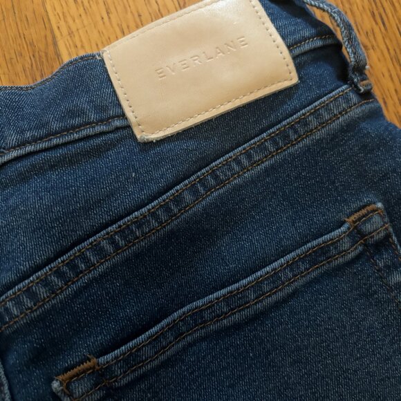 Everlane The Vintage Skinny Jean - Button Fly, Raw Hem, 25 Ankle - Picture 9 of 9